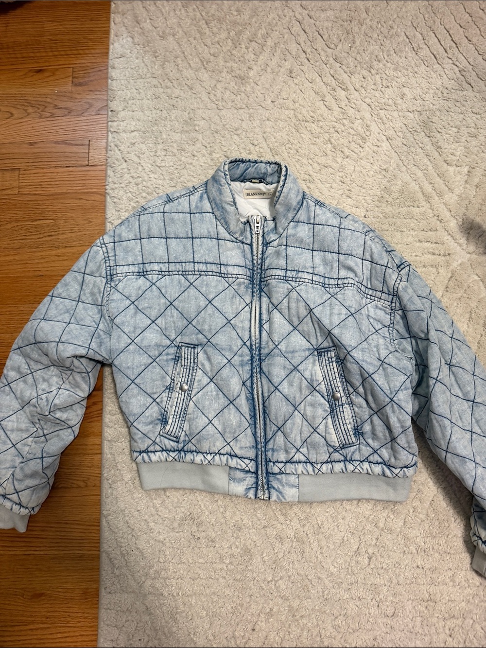 BlankNYC Demim Bomber Jacket